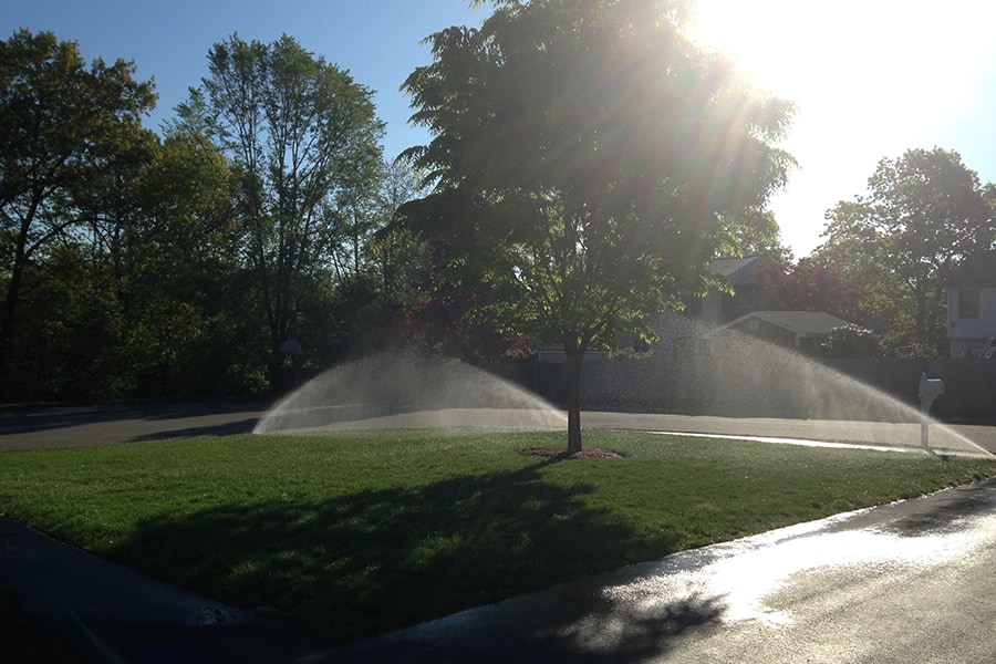 Lawn Sprinkler Systems North Reading MA