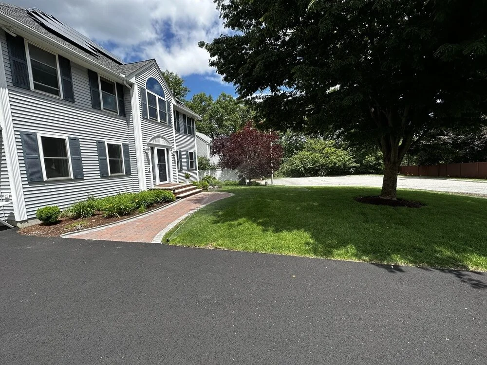 In-ground lawn irrigation system installed by P.J. Pappas