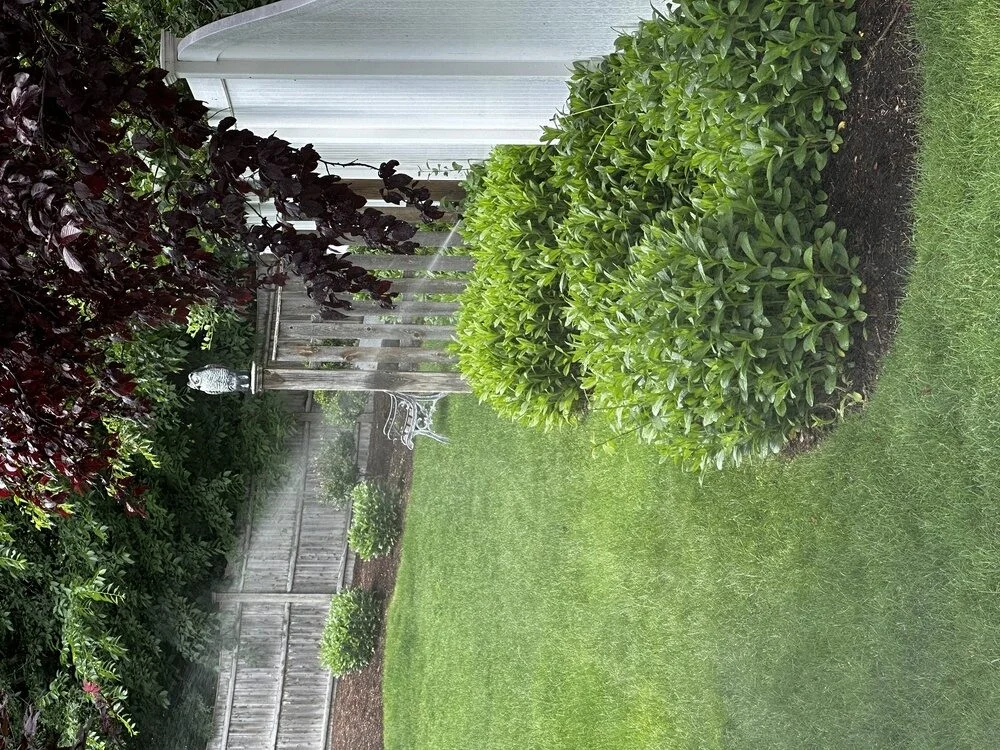 In-ground lawn irrigation system installed by P.J. Pappas